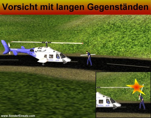 Hubschrauberlandung