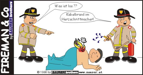 Fireman & Co - Feuerwehrcartoon