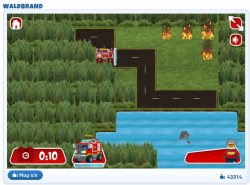 Online-Spiel-Lego-Waldbrand